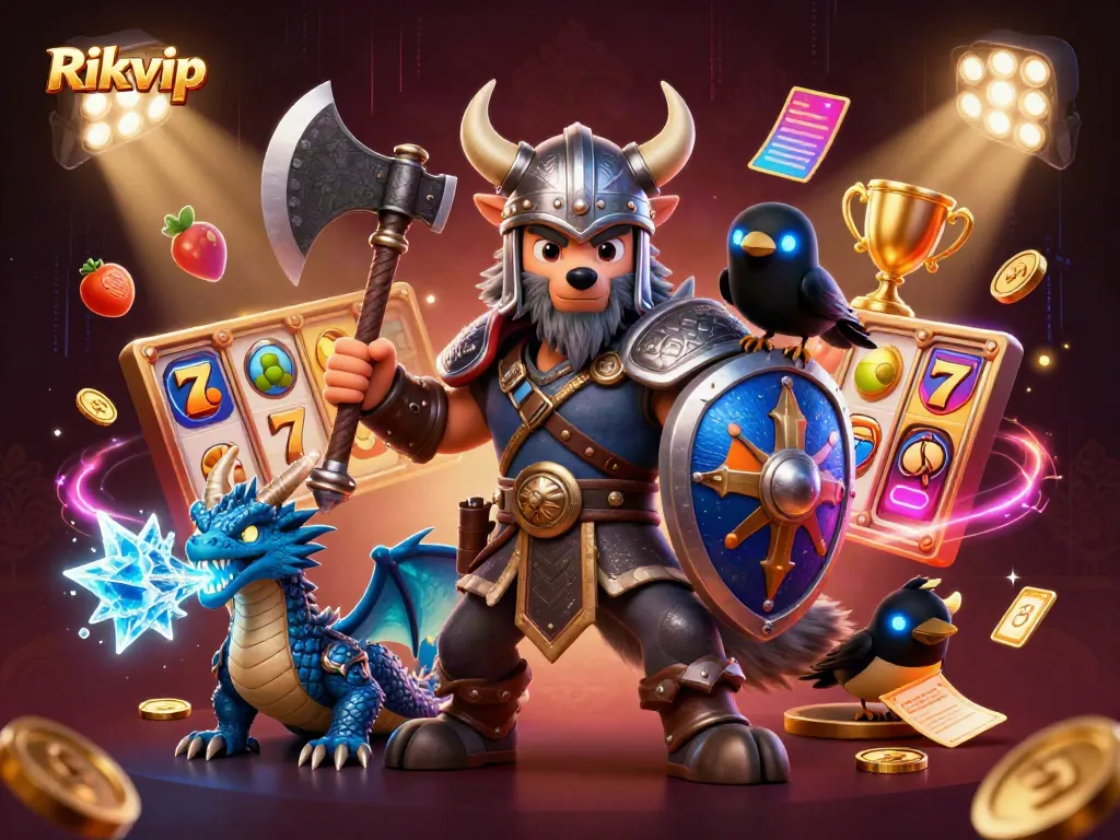 Experience thrilling slots action at Rikvip with epic characters and dynamic game elements