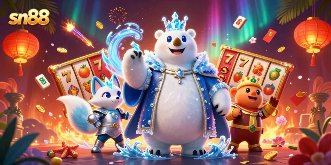 Experience thrilling moments with sn88 as you spin the winning slots surrounded by rich casino elements.