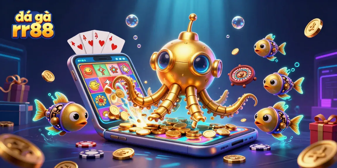 Engage in the thrill of đá gà rr88 with an explosive scene of winning elements and vibrant illustrations.