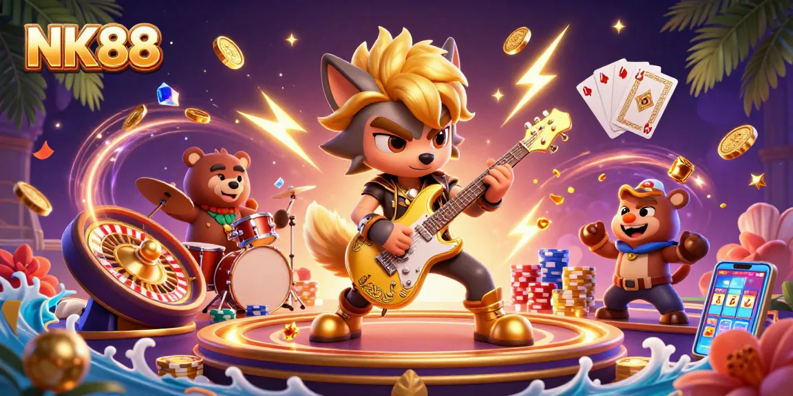 Experience the thrill of winning at NK88 with dynamic casino fun and shimmering rewards.