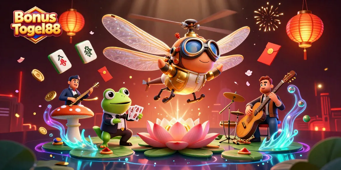 Engage in exciting gameplay and winning strategies with Bonus Togel88 at the lily pad casino.