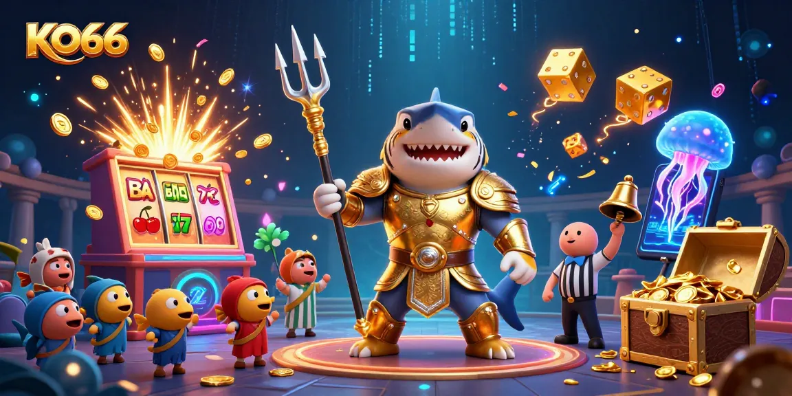 Engage in thrilling gaming at KO66 with explosive jackpots and vibrant casino visuals.