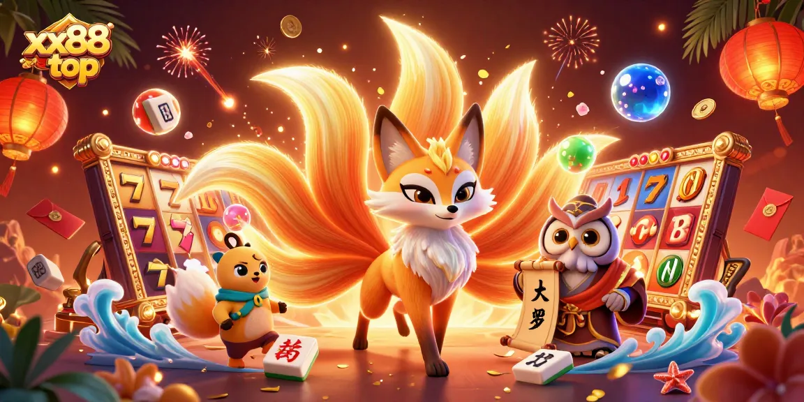 Experience winning strategies at xx88 top with vibrant 3D slots, joyful spirits, and festive elements.