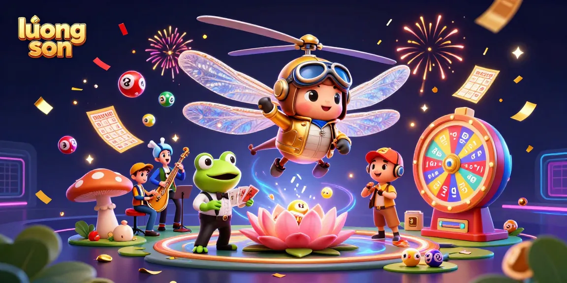 Engage with thrilling action at luong son casino featuring colorful games and vibrant characters.
