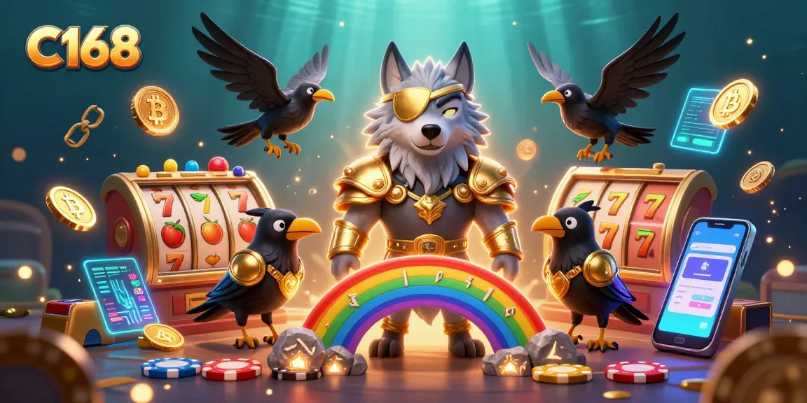 Experience thrilling wins at C168 with vibrant 3D casino gameplay featuring Odin and mythical elements.