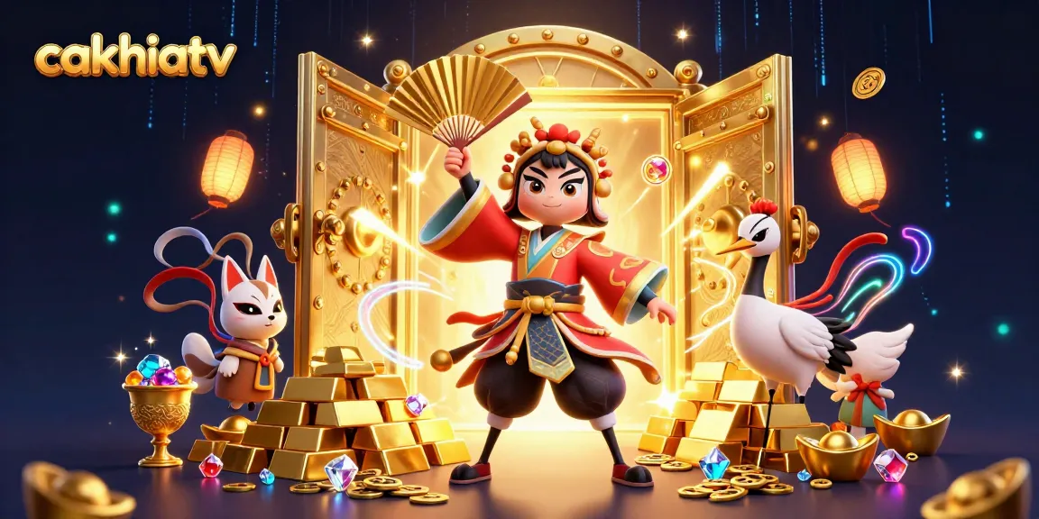 Cakhiatv offers stunning gaming experiences with a dynamic kabuki warrior, bringing luck and excitement.