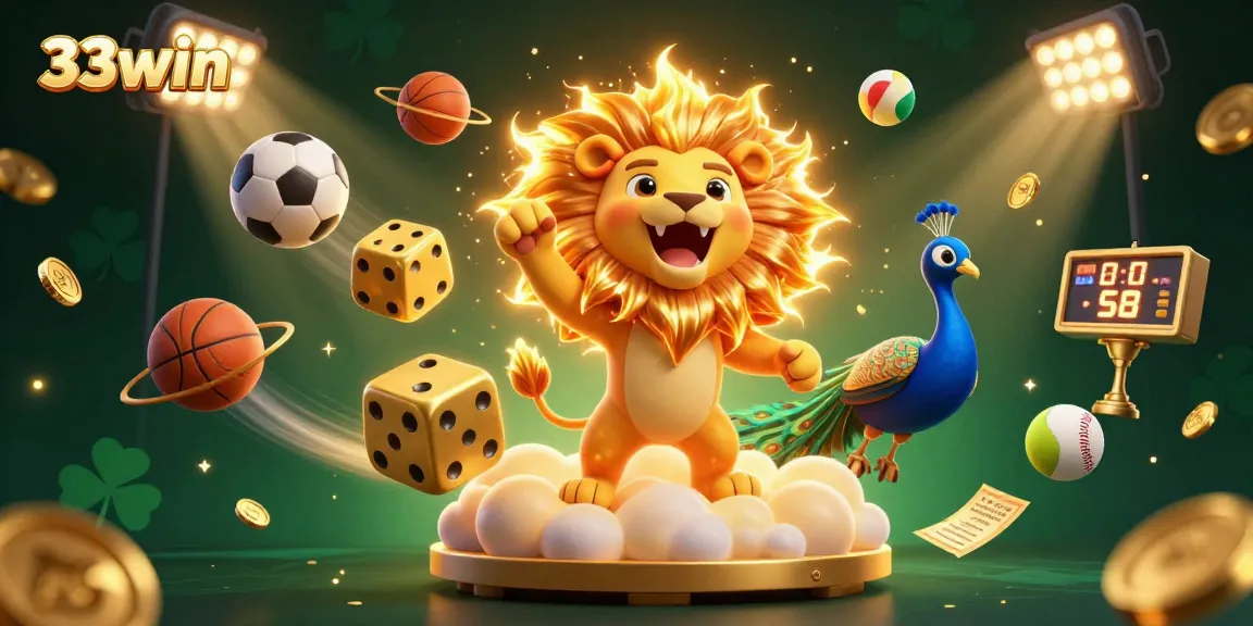 Win big at 33win with thrilling 3D casino elements and lively sports action.