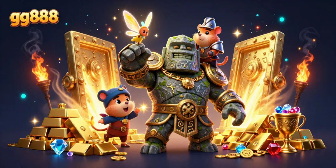 Engage with gg888 and unlock treasures in this magical casino world.